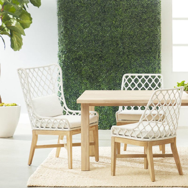 BLU Home Lattis Outdoor Dining Chair Furniture orient-express-6803.WHT/WHT/GT