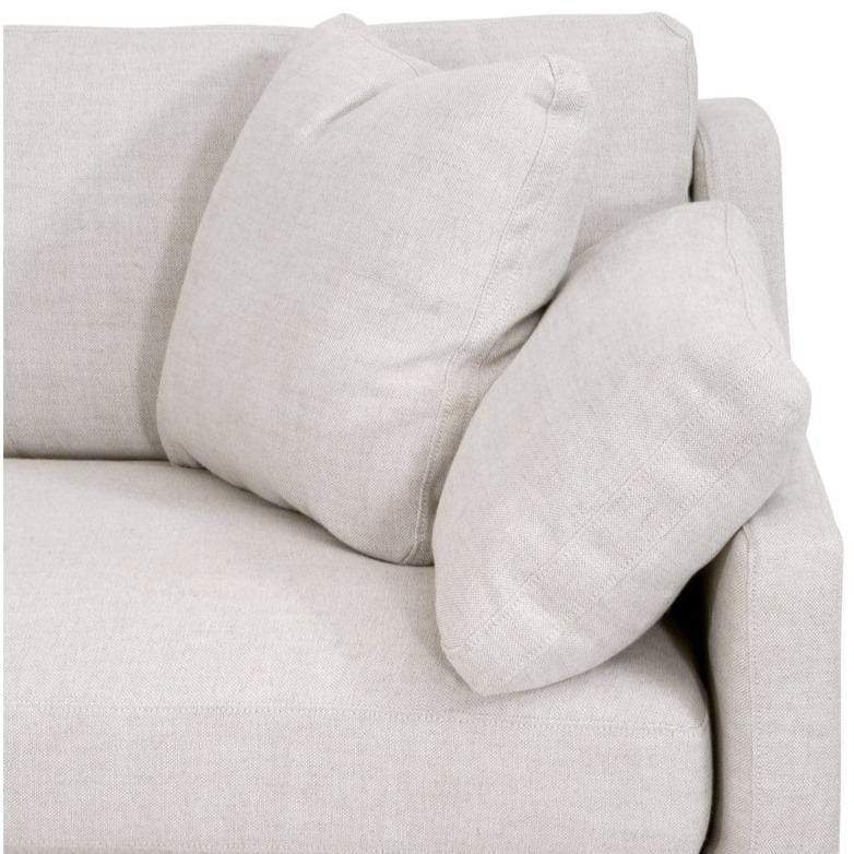 BLU Home Lena Modular Slope Arm Slipcover Sectional Sofas