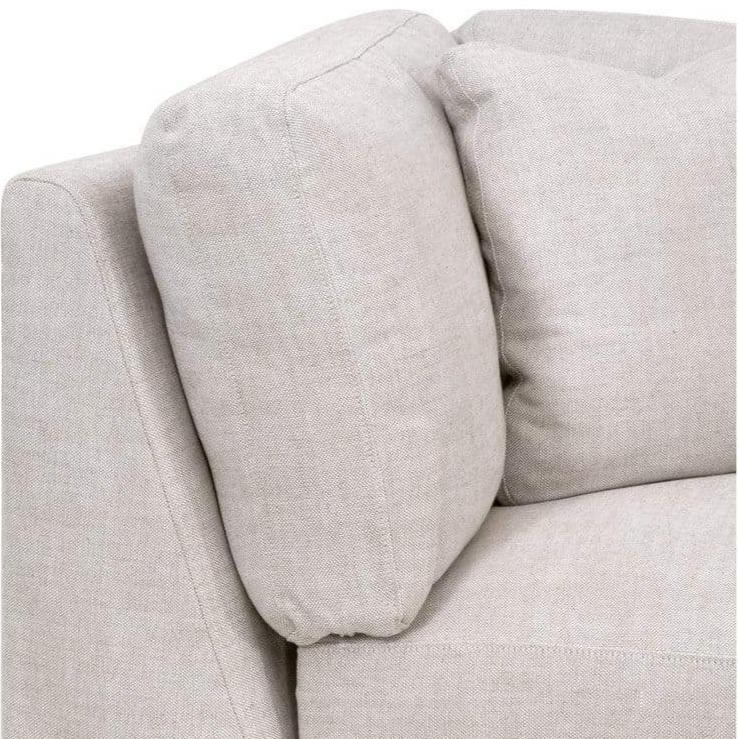 BLU Home Lena Modular Slope Arm Slipcover Sectional Sofas