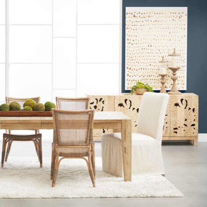 BLU Home Levi Slipcover Dining Chair (Set of 2) Furniture