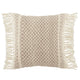 BLU Home Liri Edris Indoor/Outdoor Pillow - Stone Gray Pillow & Decor jaipur-PLW103718 887962888132