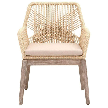 BLU Home Loom Side or Arm Chair (Set of 2) Furniture orient-express-6809KD.SND/FLGRY/NG 00842279106065