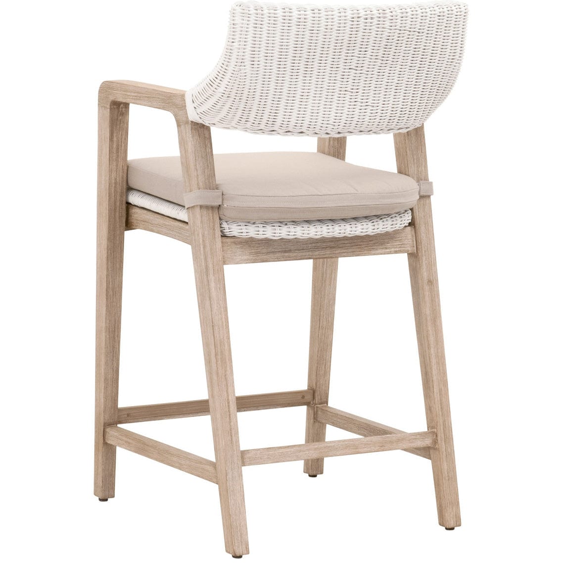 BLU Home Lucia Counter Stool Furniture orient-express-6810CS.WTR/LGRY/NG