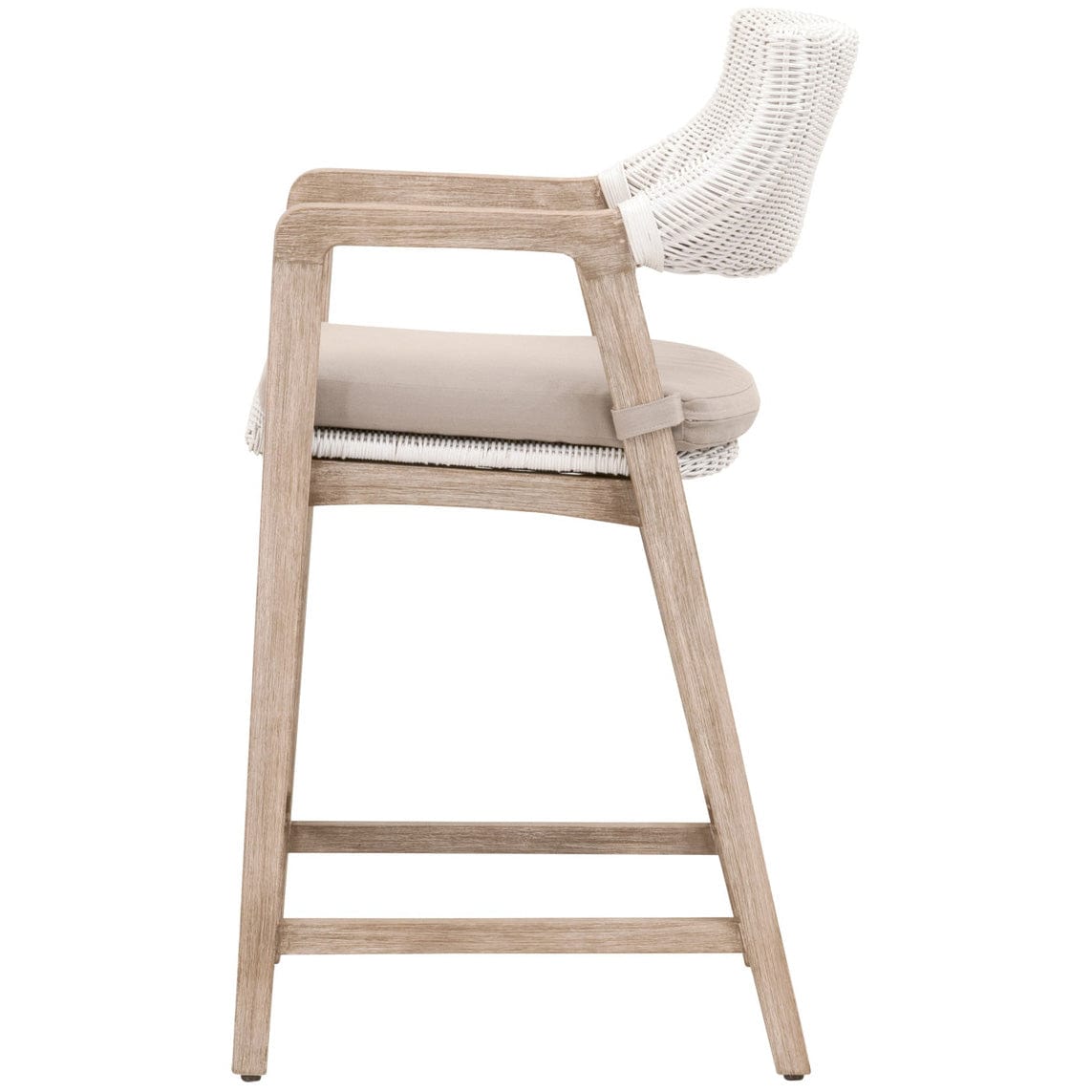 BLU Home Lucia Counter Stool Furniture orient-express-6810CS.WTR/LGRY/NG