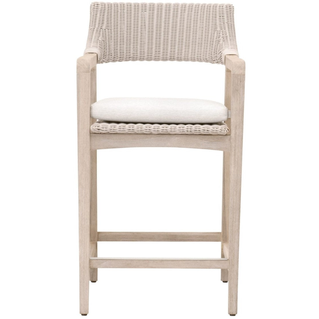 BLU Home Lucia Outdoor Counter Stool Outdoor Furniture orient-express-6810CS.PW/WHT/GT