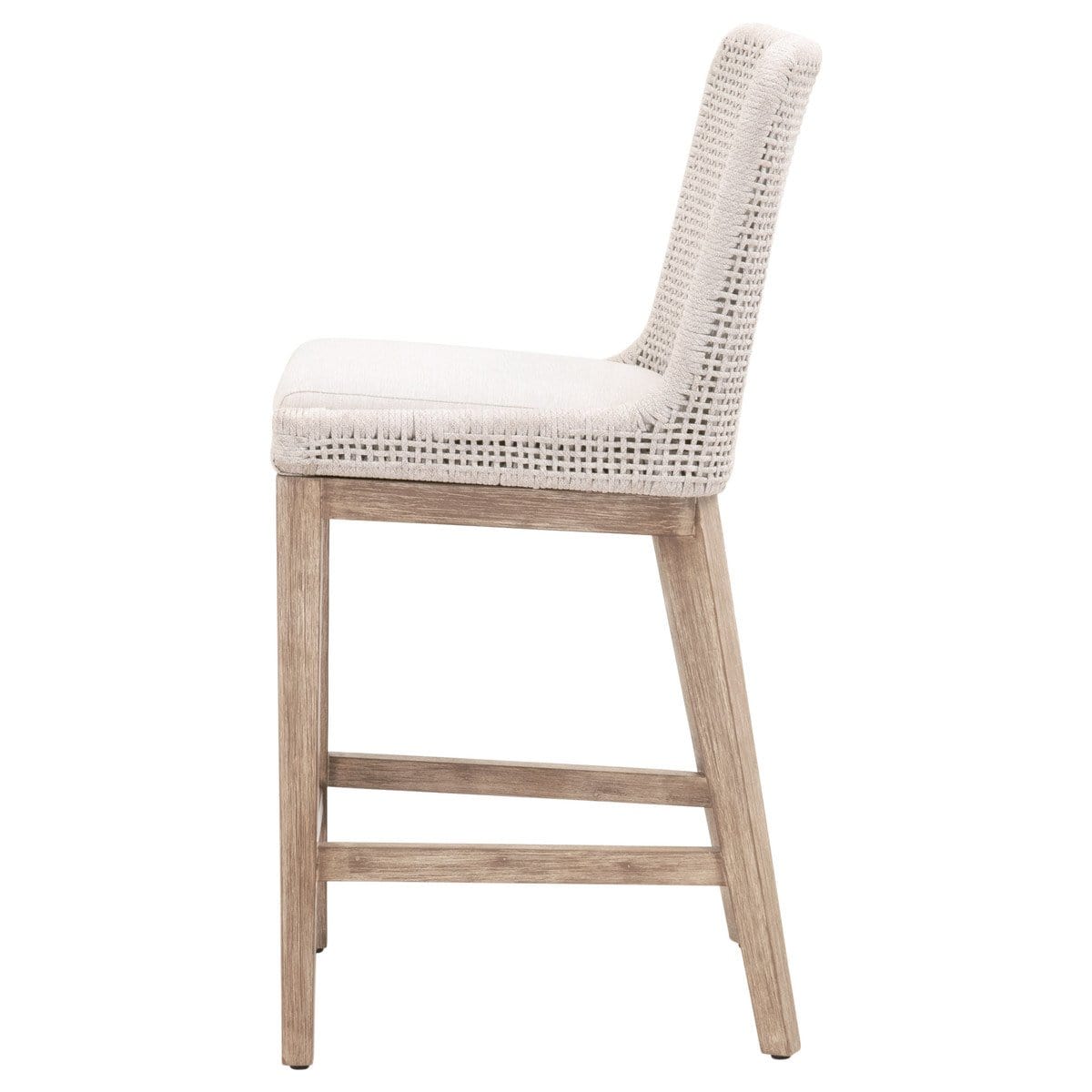 BLU Home Mesh Counter Stool Furniture orient-express-6853CS.WHT/WHT/NG