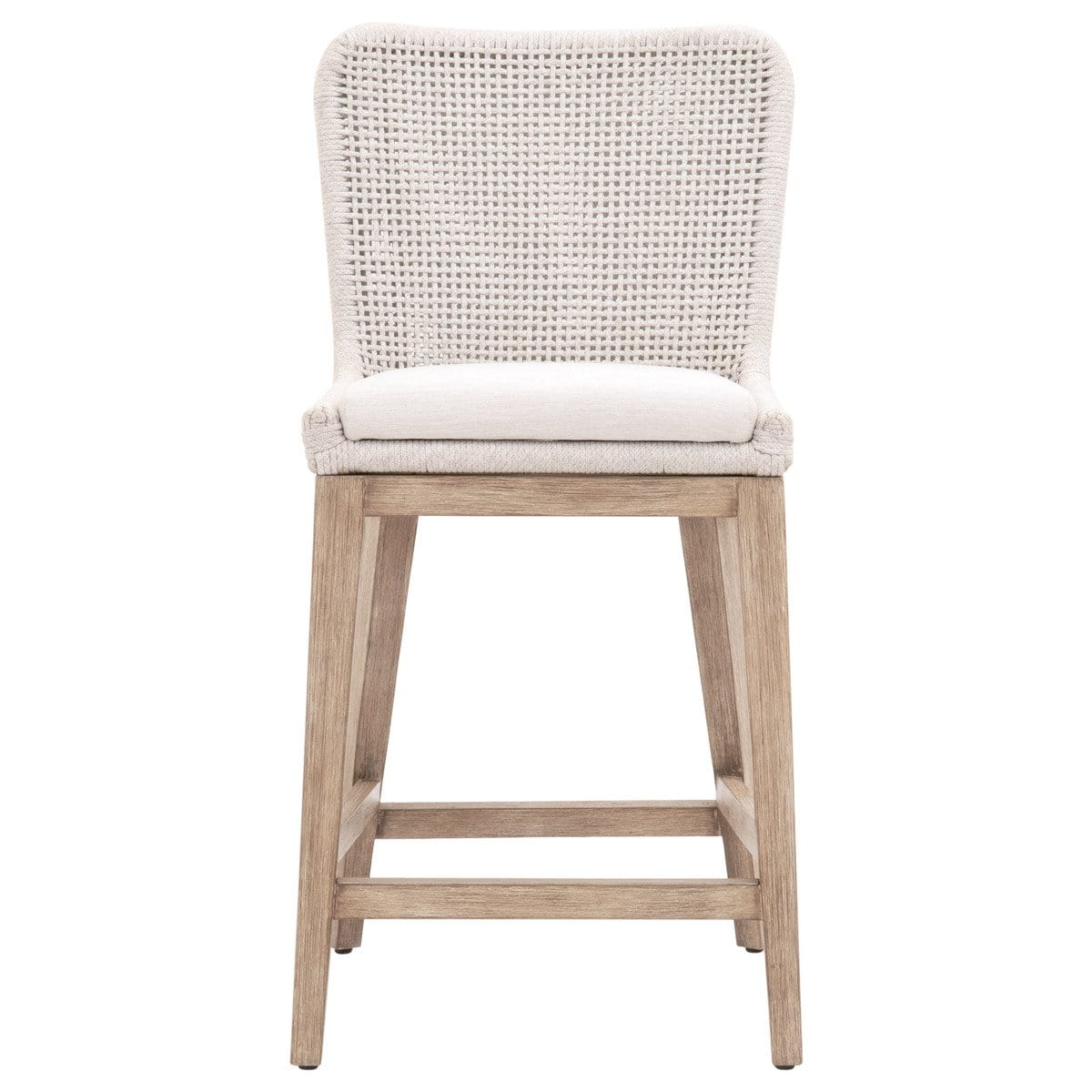 BLU Home Mesh Counter Stool Furniture orient-express-6853CS.WHT/WHT/NG