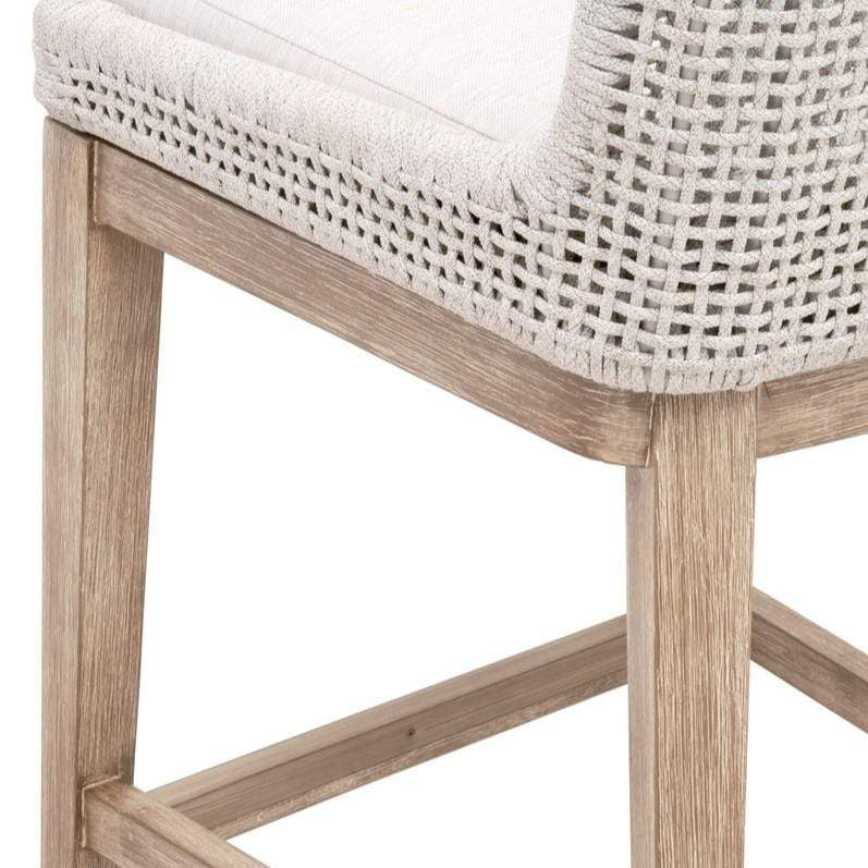 BLU Home Mesh Counter Stool Furniture orient-express-6853CS.WHT/WHT/NG