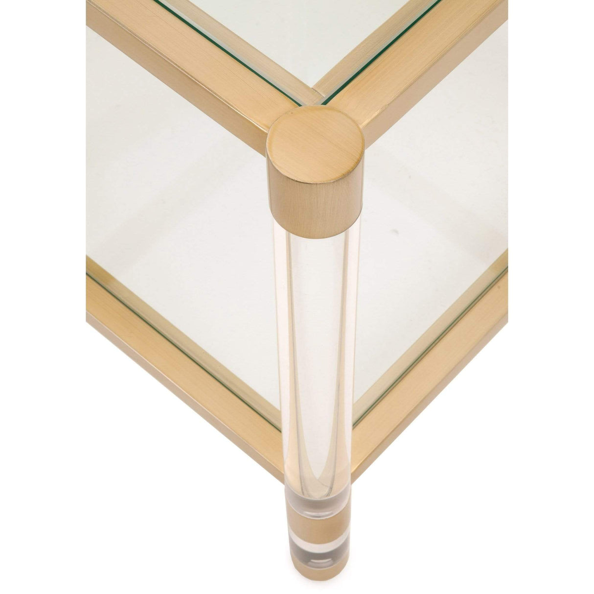 BLU Home Nouveau End Table Furniture orient-express-6074.BBRS/CLR