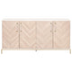 BLU Home Nouveau Media Sideboard Furniture orient-express-6083.WHT/BBRS 00842279115197