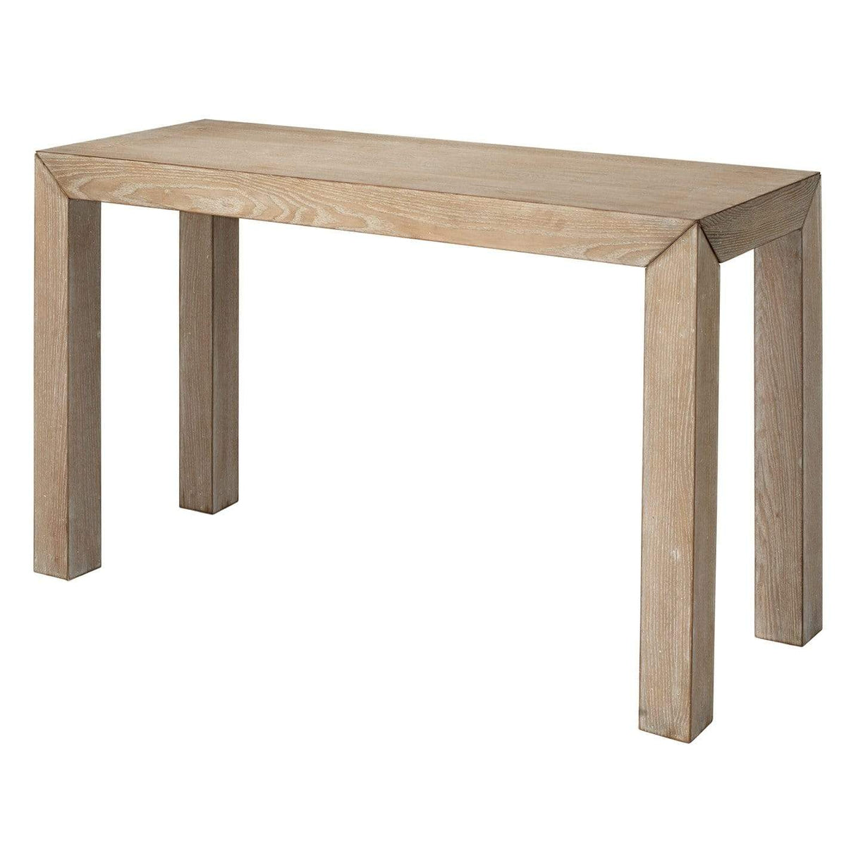 BLU Home Parson Console Table - Natural Oak Veneer Furniture jamie-young-LSPARSONOAK 688933029093