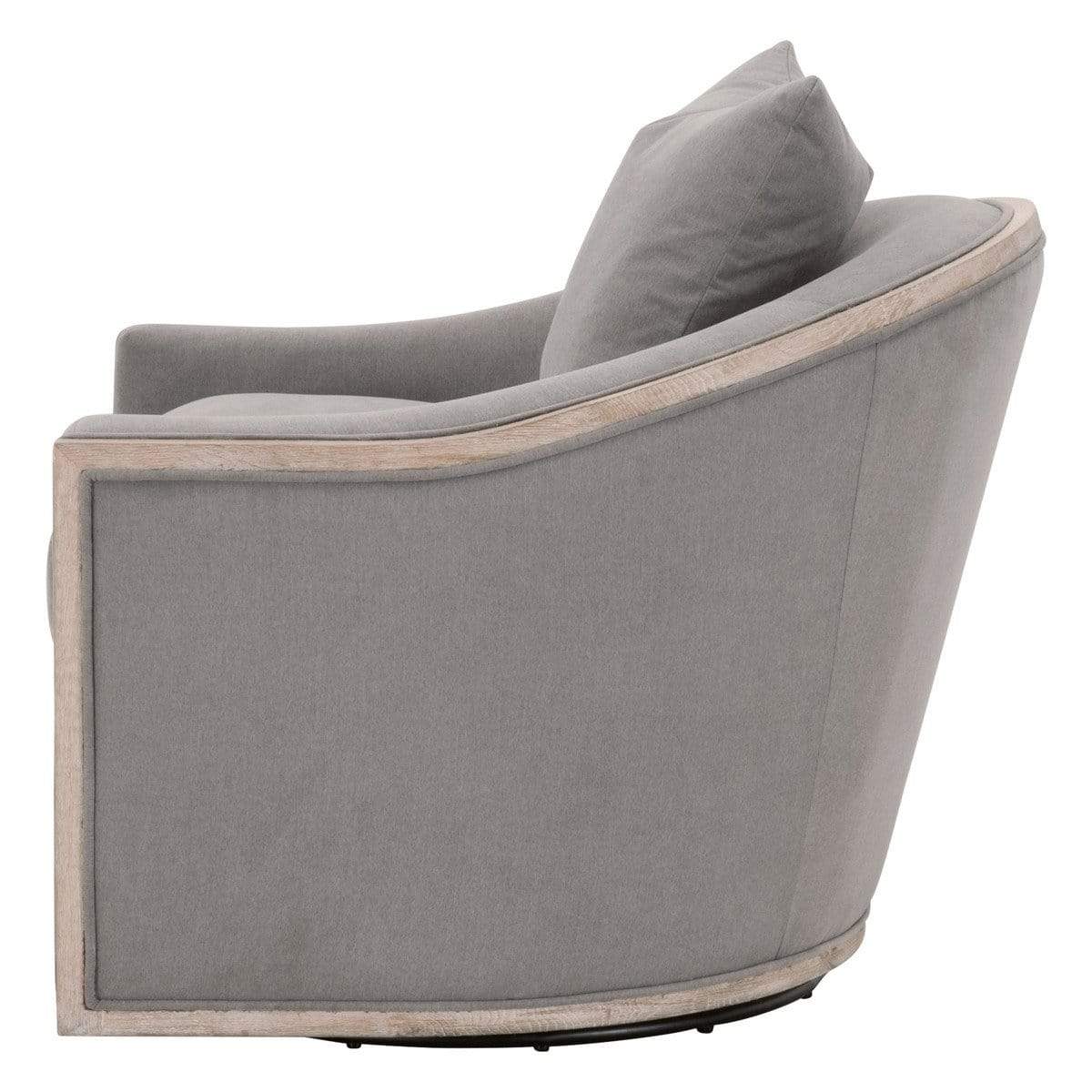 BLU Home Paxton Swivel Club Chair Furniture