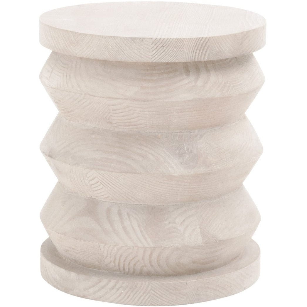 BLU Home Pier Accent Table Furniture orient-express-8029.SGRY-PNE 842279147112