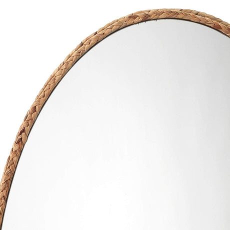 BLU Home Sparrow Braided Oval Mirror Wall jamie-young-LS6SPAROVNA