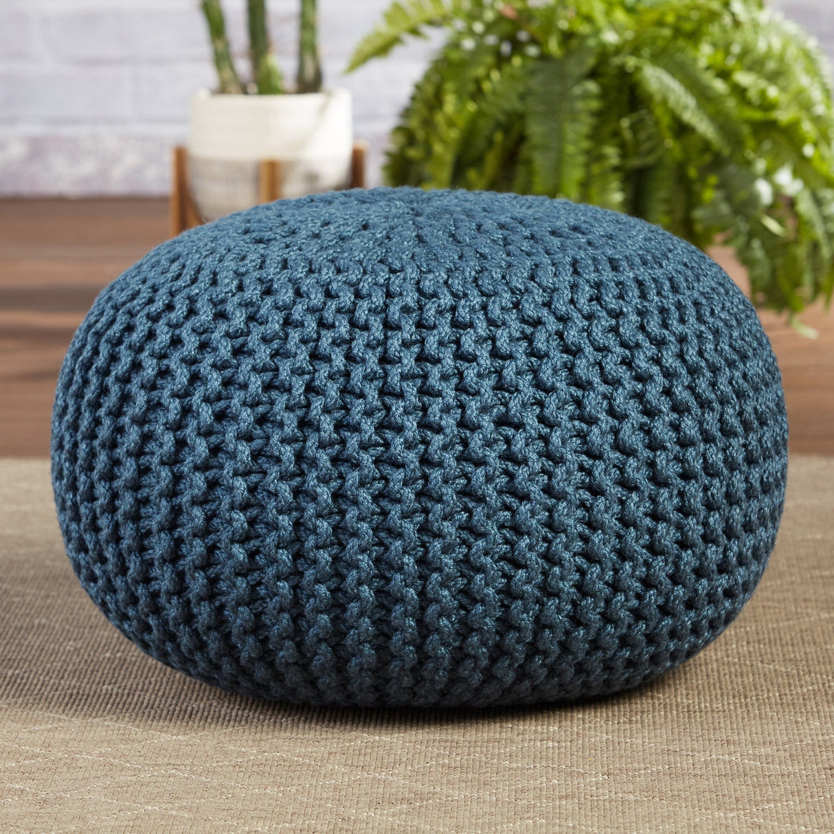BLU Home Spectrum Rays Asilah Outdoor Pouf Pillow & Decor