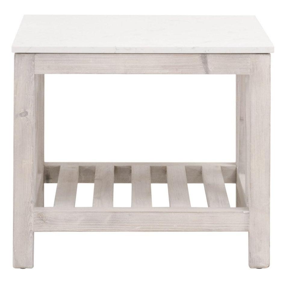 BLU Home Spruce End Table Coffee Tables orient-express-8020.WW-PNE/WHTQ