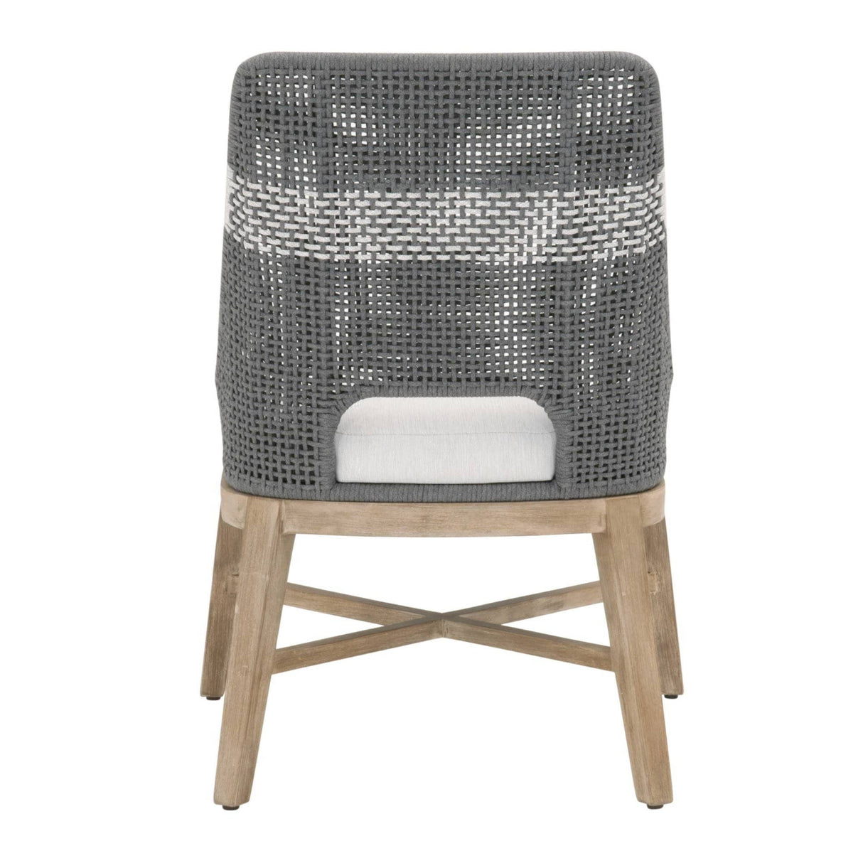 BLU Home Tapestry Dining Chair - Dove (Set of 2) Furniture orient-express-6850.DOV/WHT/NG