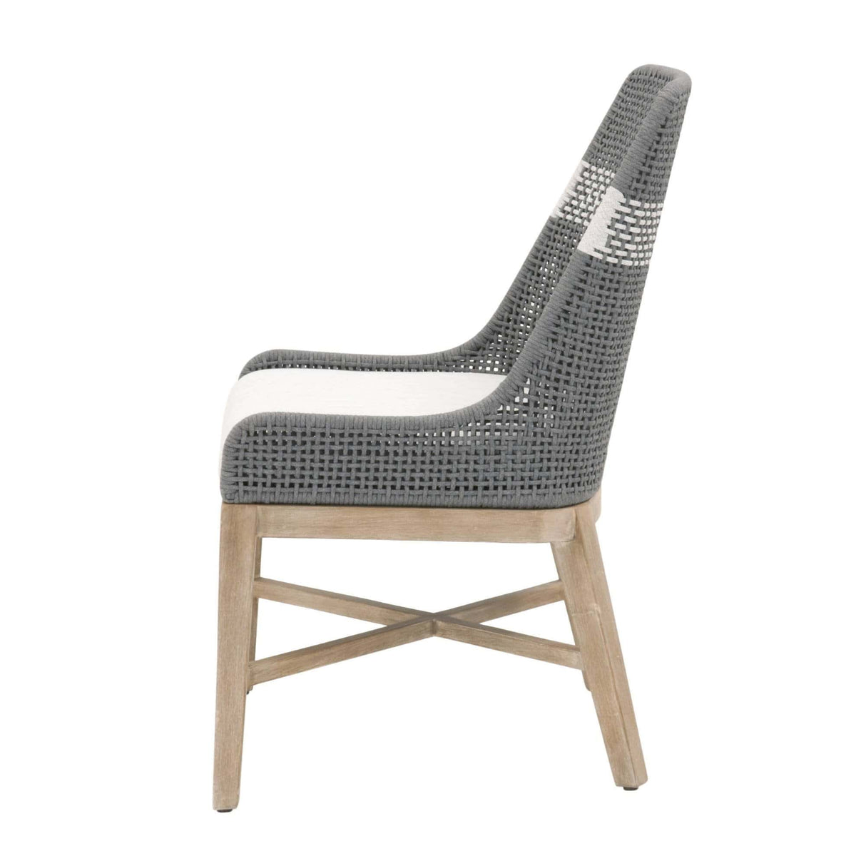 BLU Home Tapestry Dining Chair - Dove (Set of 2) Furniture orient-express-6850.DOV/WHT/NG