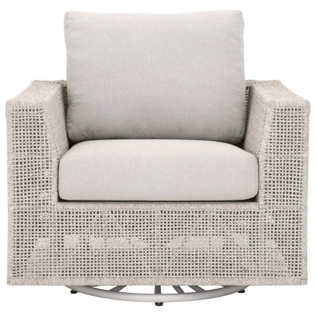 BLU Home Tropez Outdoor Swivel Rocker Sofa Chair Furniture orient-express-6843-1SRCK.WTA/PUM