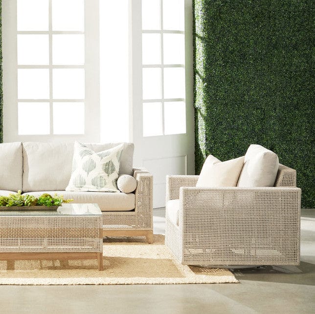 BLU Home Tropez Outdoor Swivel Rocker Sofa Chair Furniture orient-express-6843-1SRCK.WTA/PUM