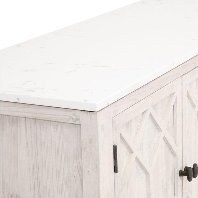 BLU Home Willow Media Sideboard Furniture orient-express-8018.WW-PNE/WHTQ