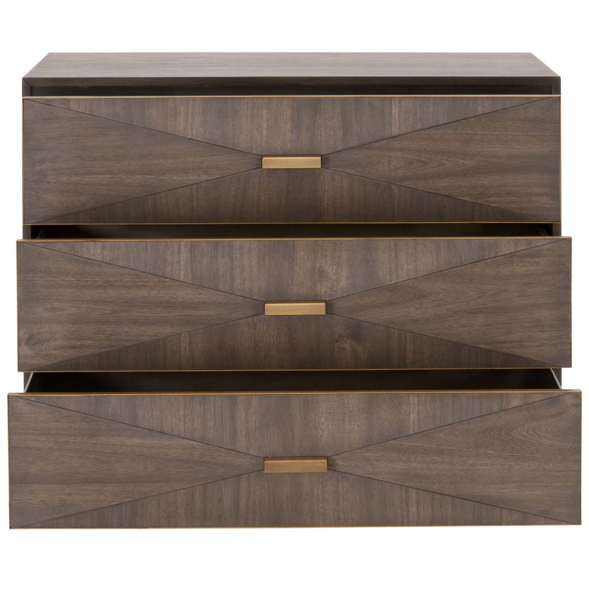 BLU Home Wynn 3-Drawer Nightstand Furniture