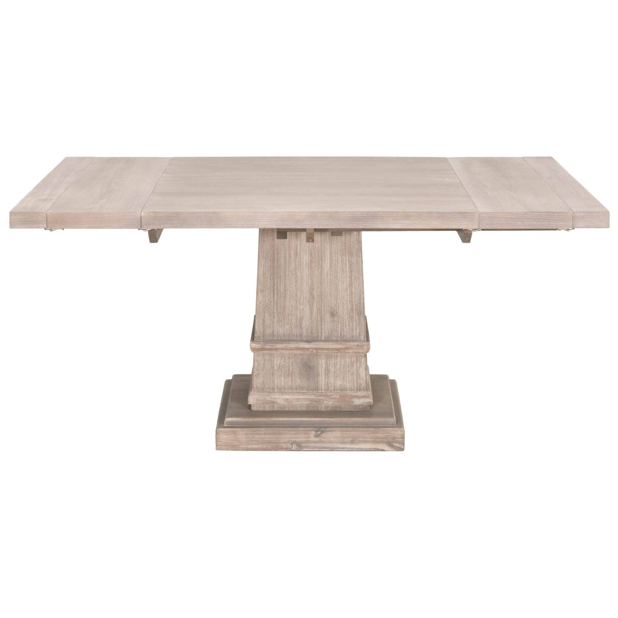 BLU Hudson Rectangle Extension Dining Table - Natural Gray Furniture
