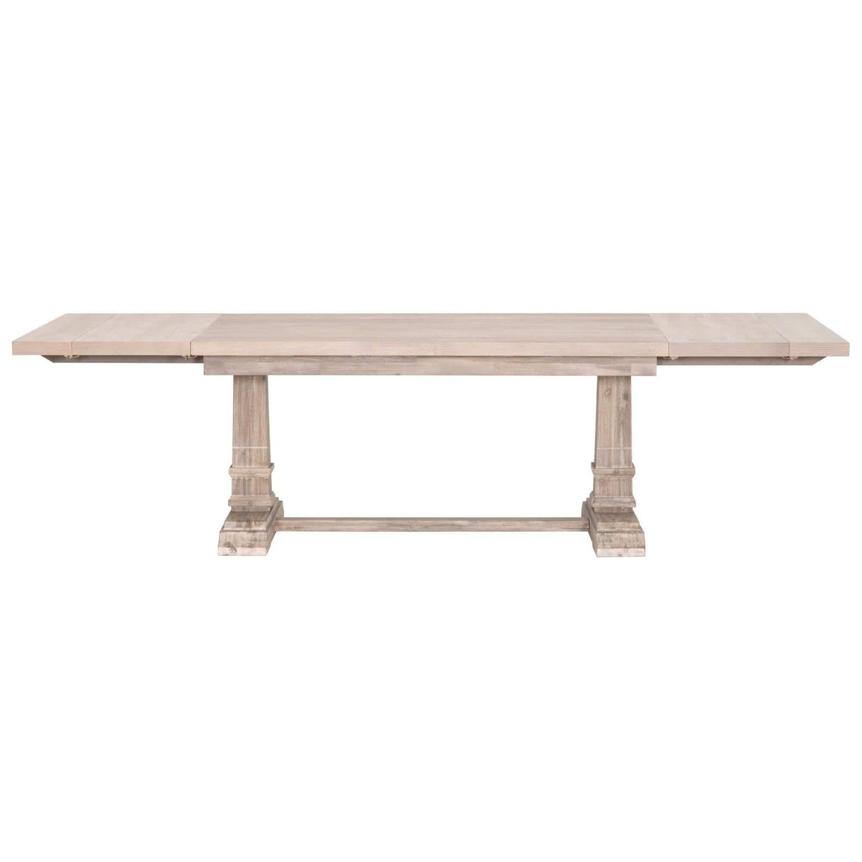 BLU Hudson Rectangle Extension Dining Table - Natural Gray Furniture orient-express-6015.NG