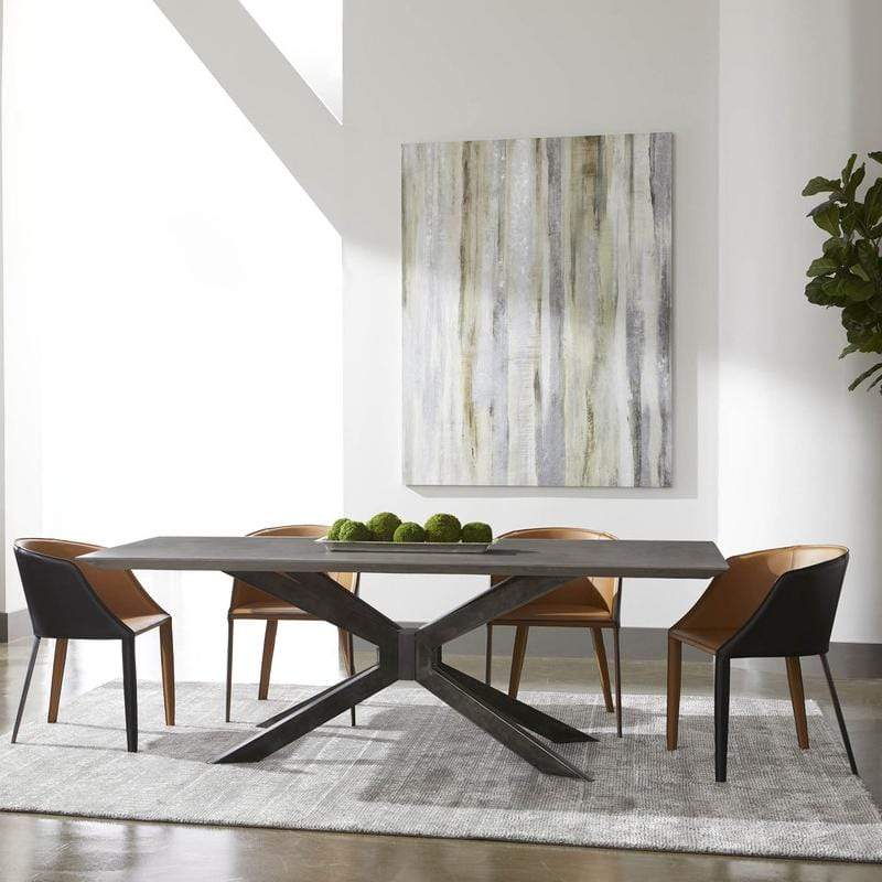 BLU Industry Rectangle Dining Table Furniture