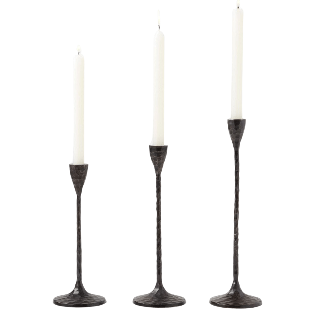 Blue Pheasant Alina Candle Holders (Set of 3) Pillow & Decor