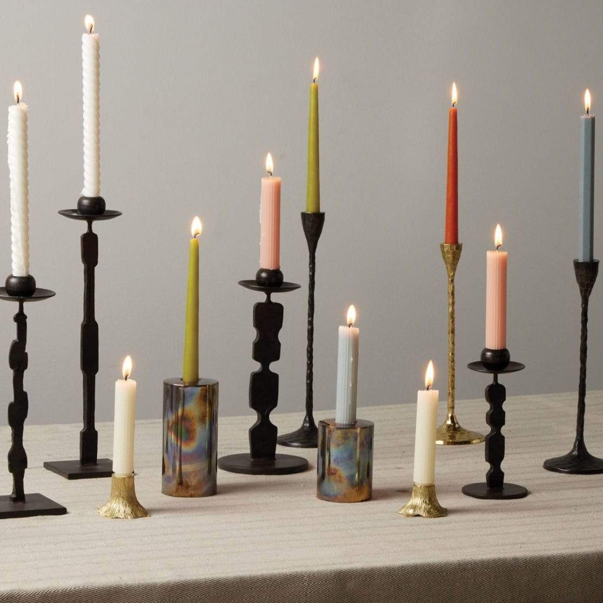 Blue Pheasant Alina Candle Holders (Set of 3) Pillow & Decor