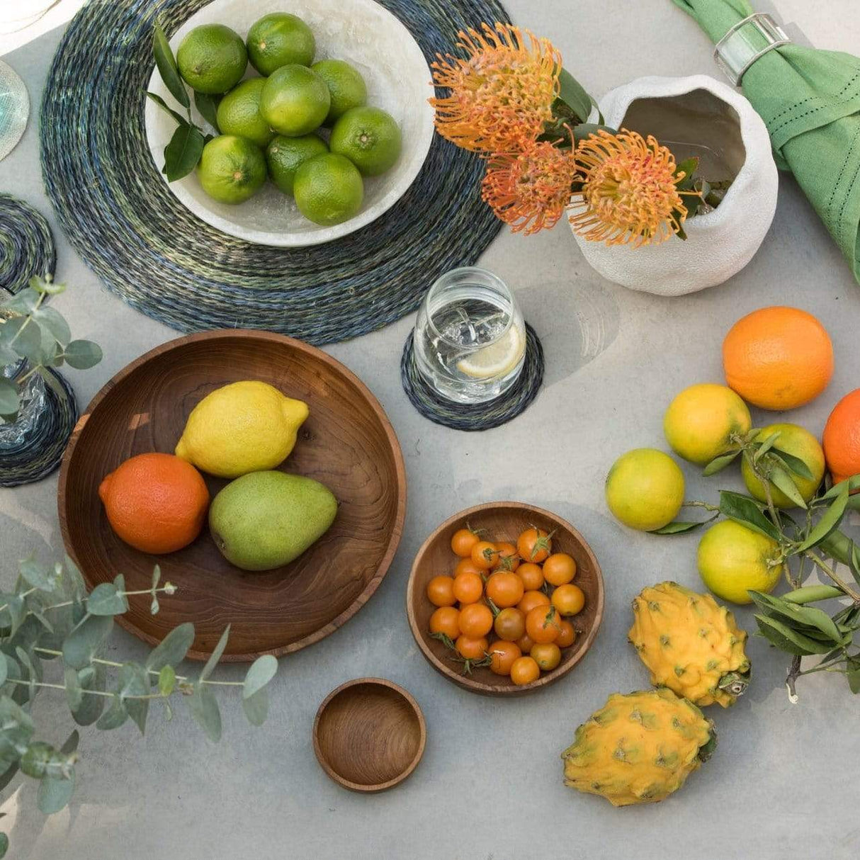 Blue Pheasant Anderson Serving Bowls Decor