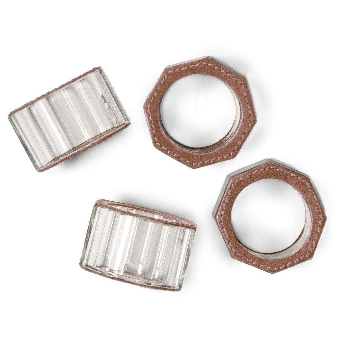 Blue Pheasant Arthur Napkin Rings (Set of 4) Decor blue-pheasant-arthur-napkin-ring-tobacco