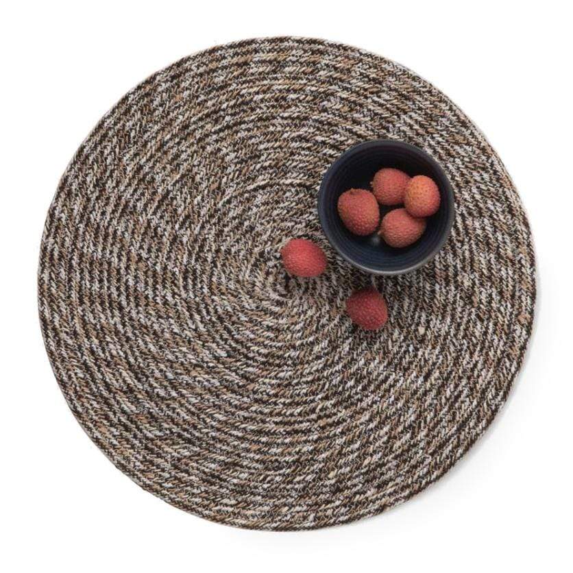 Blue Pheasant Atticus Placemat - Espresso Pillow & Decor blue-pheasant-PLMTTIC-ESP-RDPLM