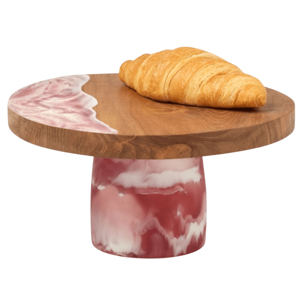 Blue Pheasant Austin Cake Stand Pillow & Decor