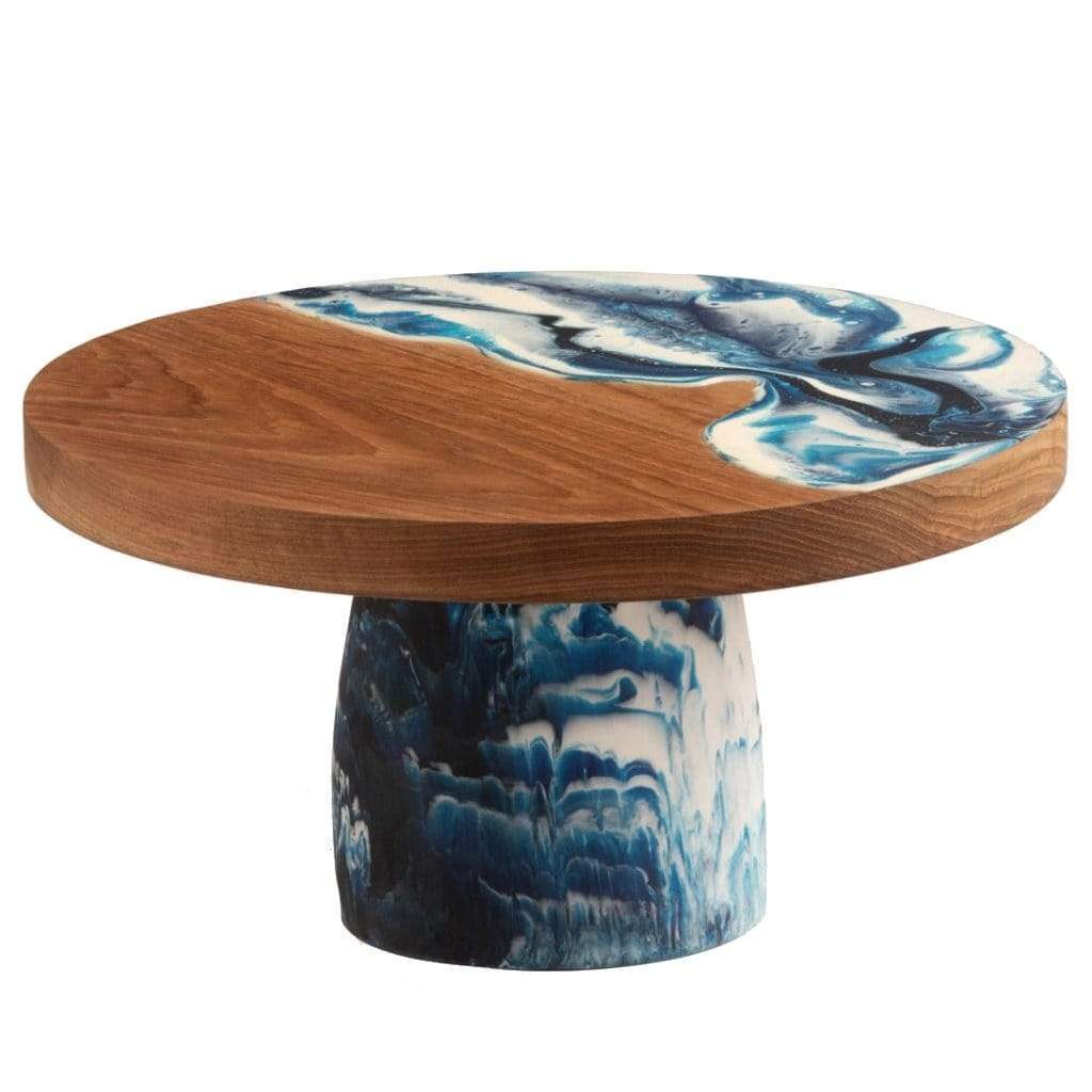 Blue Pheasant Austin Cake Stand Pillow & Decor blue-pheasant-SERAUSTI-BLU-CKLG