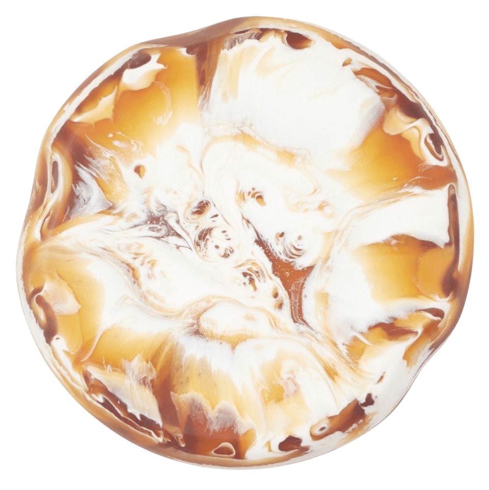 Blue Pheasant Beatrix Amber Swirled Serving Bowls (Set of 2) Pillow & Decor blue-pheasant-BP003296