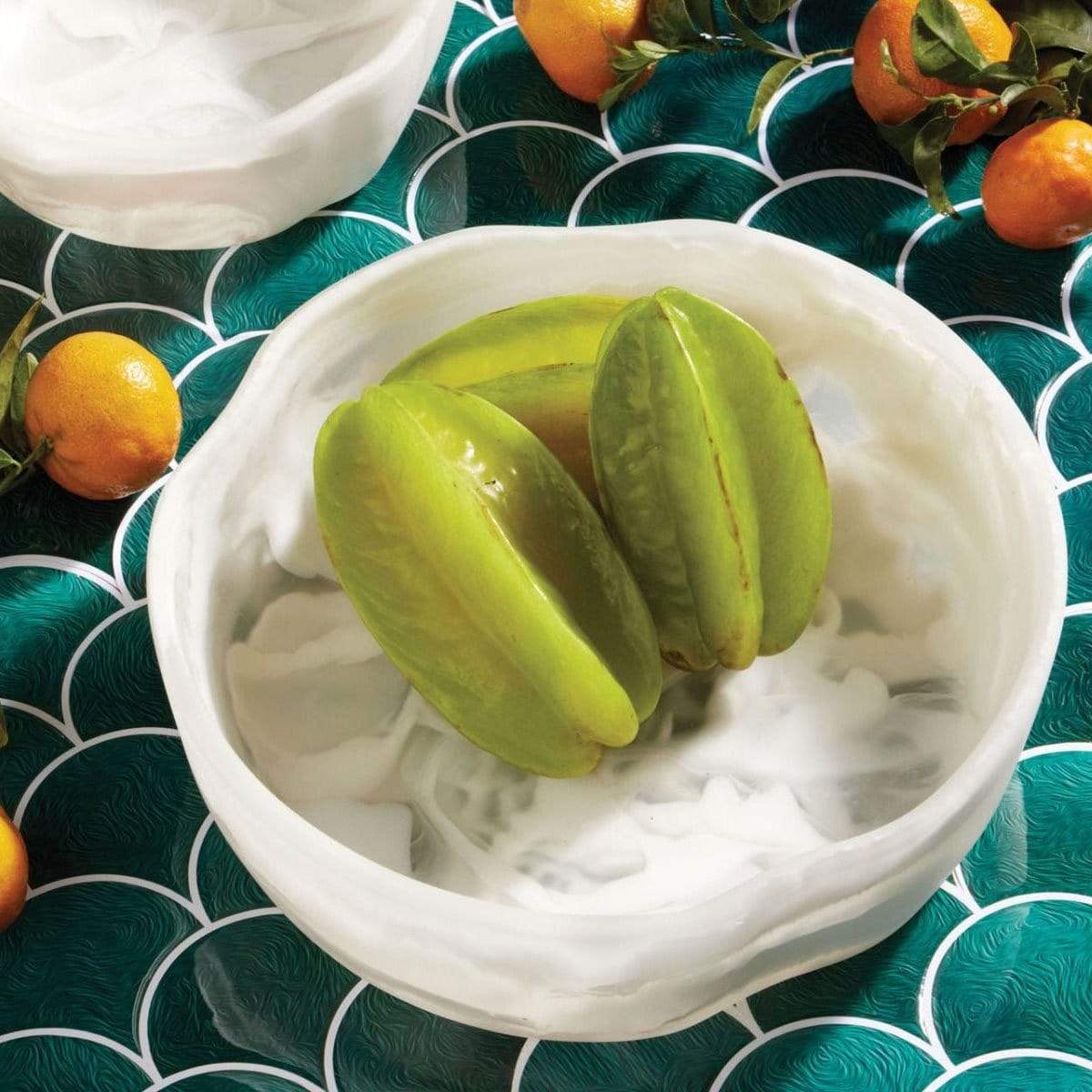 Blue Pheasant Beatrix Swirled Serving Bowls (Set of 2) Pillow & Decor