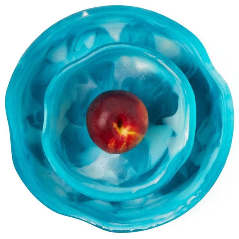 Blue Pheasant Beatrix Swirled Serving Bowls (Set of 2) Pillow & Decor