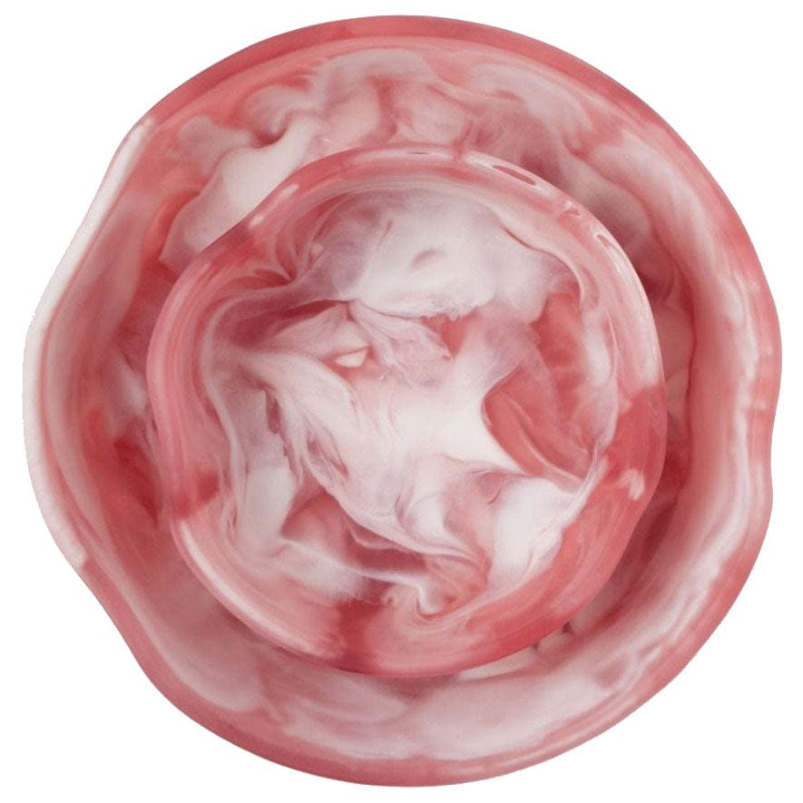 Blue Pheasant Beatrix Swirled Serving Bowls (Set of 2) Pillow & Decor