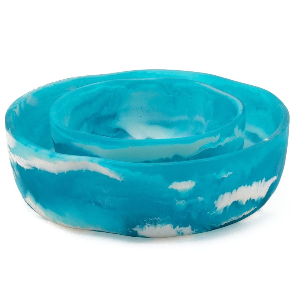 Blue Pheasant Beatrix Swirled Serving Bowls (Set of 2) Pillow & Decor blue-pheasant-BP003645