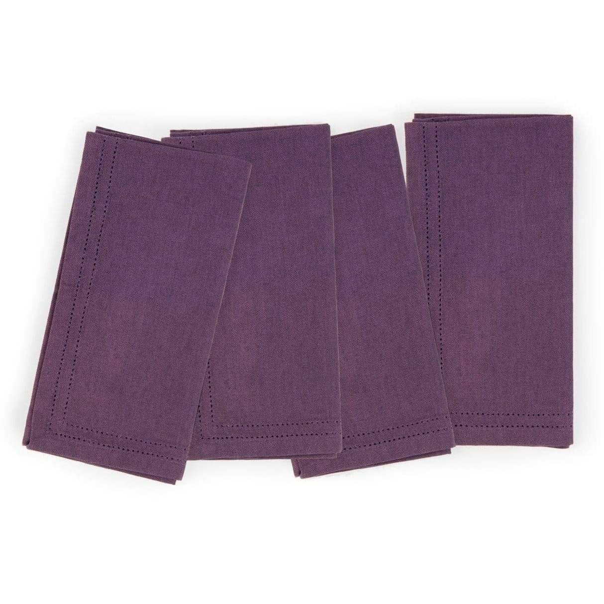 Blue Pheasant Betty Napkins (Set of 4) - Plum Pillow & Decor