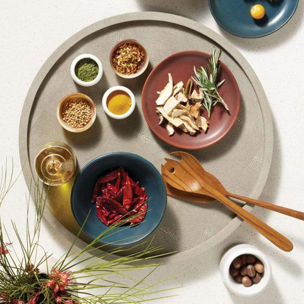 Blue Pheasant Calvin Lazy Susan Pillow & Decor