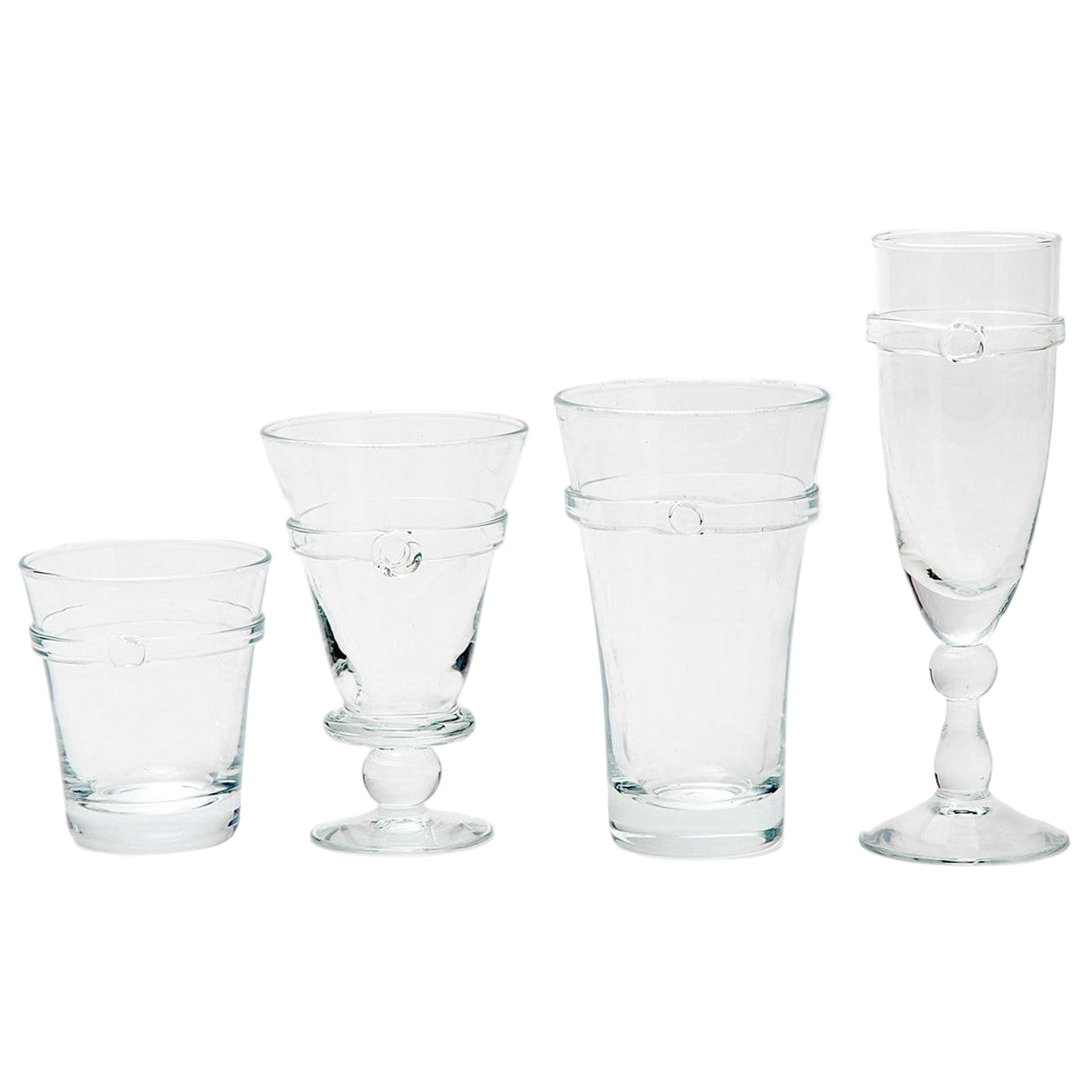 Blue Pheasant Charlotte Glassware (Pack of 6) Decor