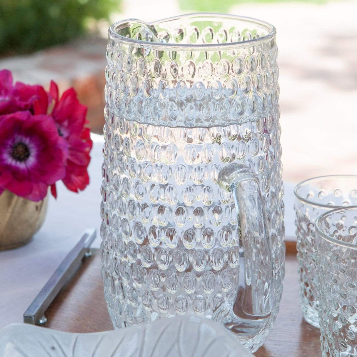 Blue Pheasant Claire Pitcher - Clear Decor Blue-Pheasant-Claire-Pitcher-Clear