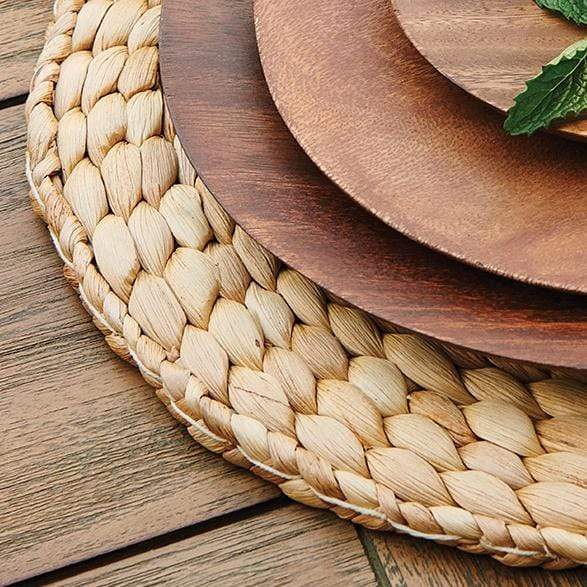 Blue Pheasant Clayton Placemat (Pack of 4) - Natural Pillow & Decor