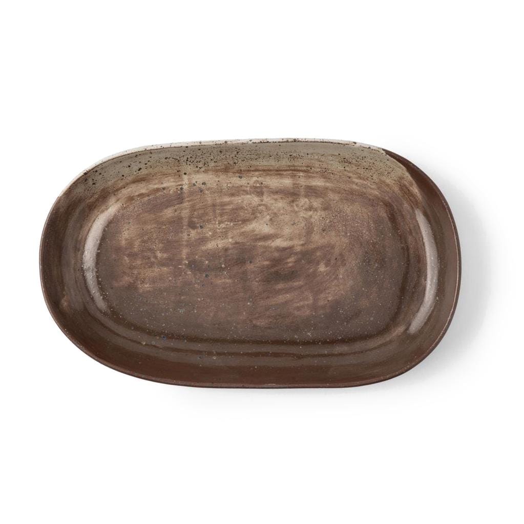 Blue Pheasant Dexter Oval Serving Platters (Pack of 2) Pillow & Decor blue-pheasant-SERDEXTE-CLY-SOSP