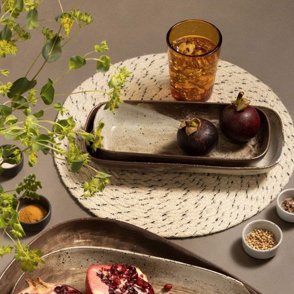 Blue Pheasant Dexter Serving Trays (Pack of 2) Pillow & Decor