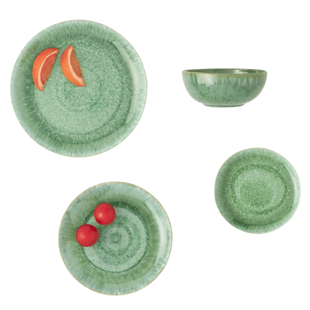 Blue Pheasant Eloise Dinnerware (Pack of 4) Pillow & Decor blue-pheasant-BP003069