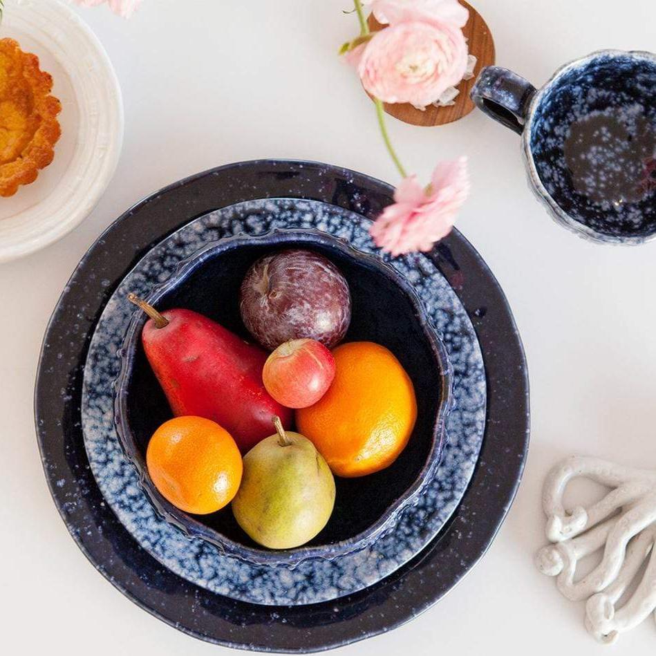 Blue Pheasant Isla Dinnerware (Pack of 4) Decor